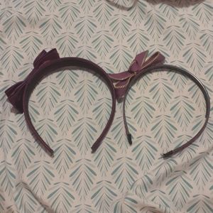 💛BOGO💛 Purple Headbands with Bows Bundle